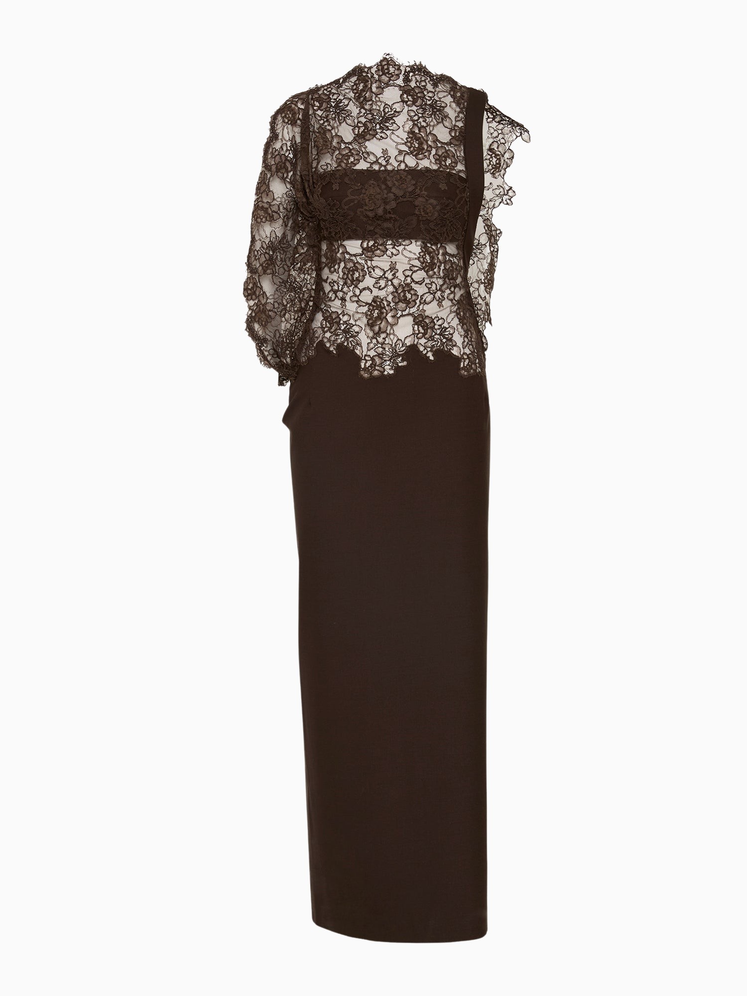 chinese dress ladies Verve Lace Floating Silk Dress main image 0