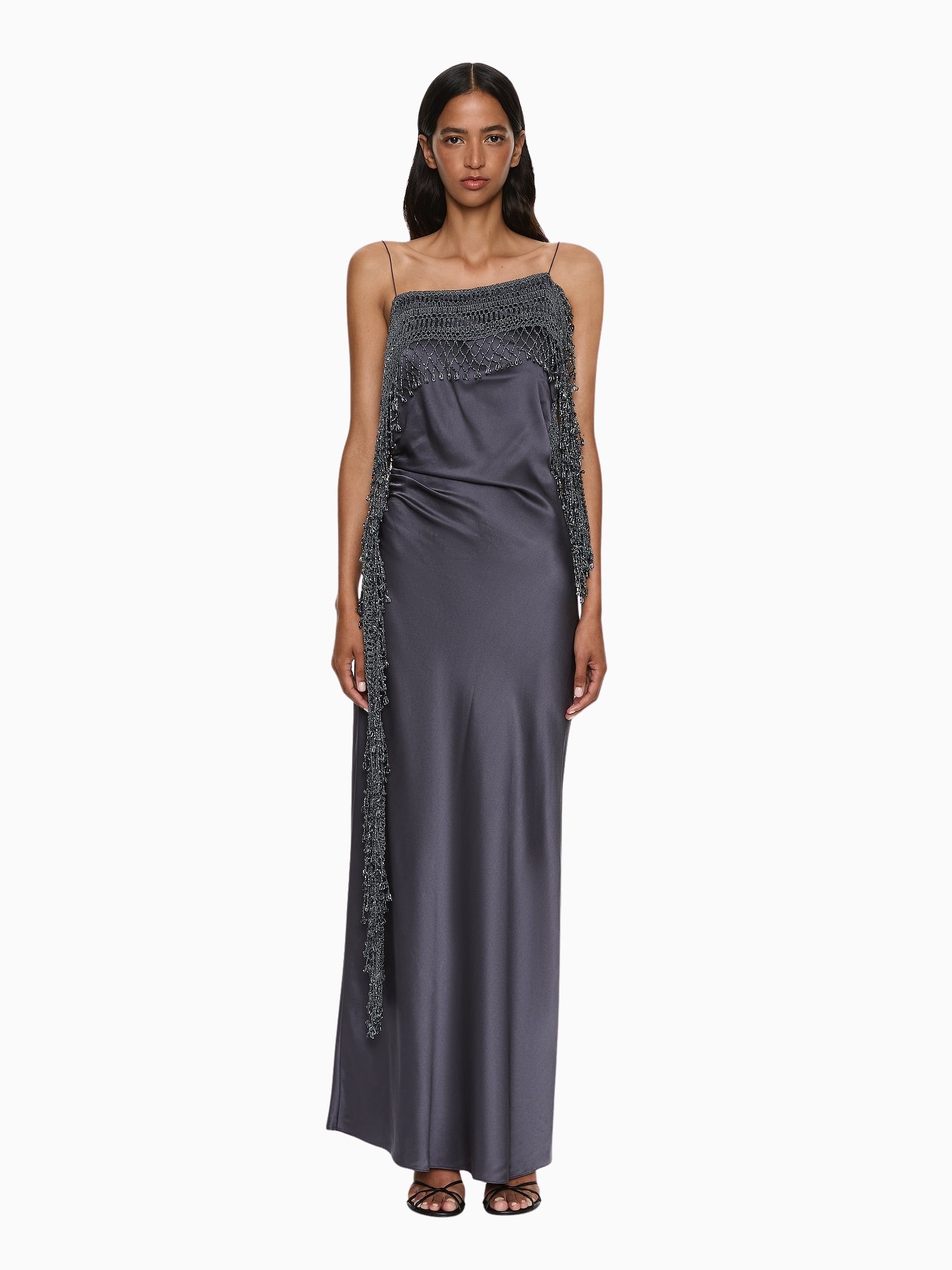 christopher esber beaded dress Christopher Esber Beaded cutout jersey maxi dress Christopher Esber
