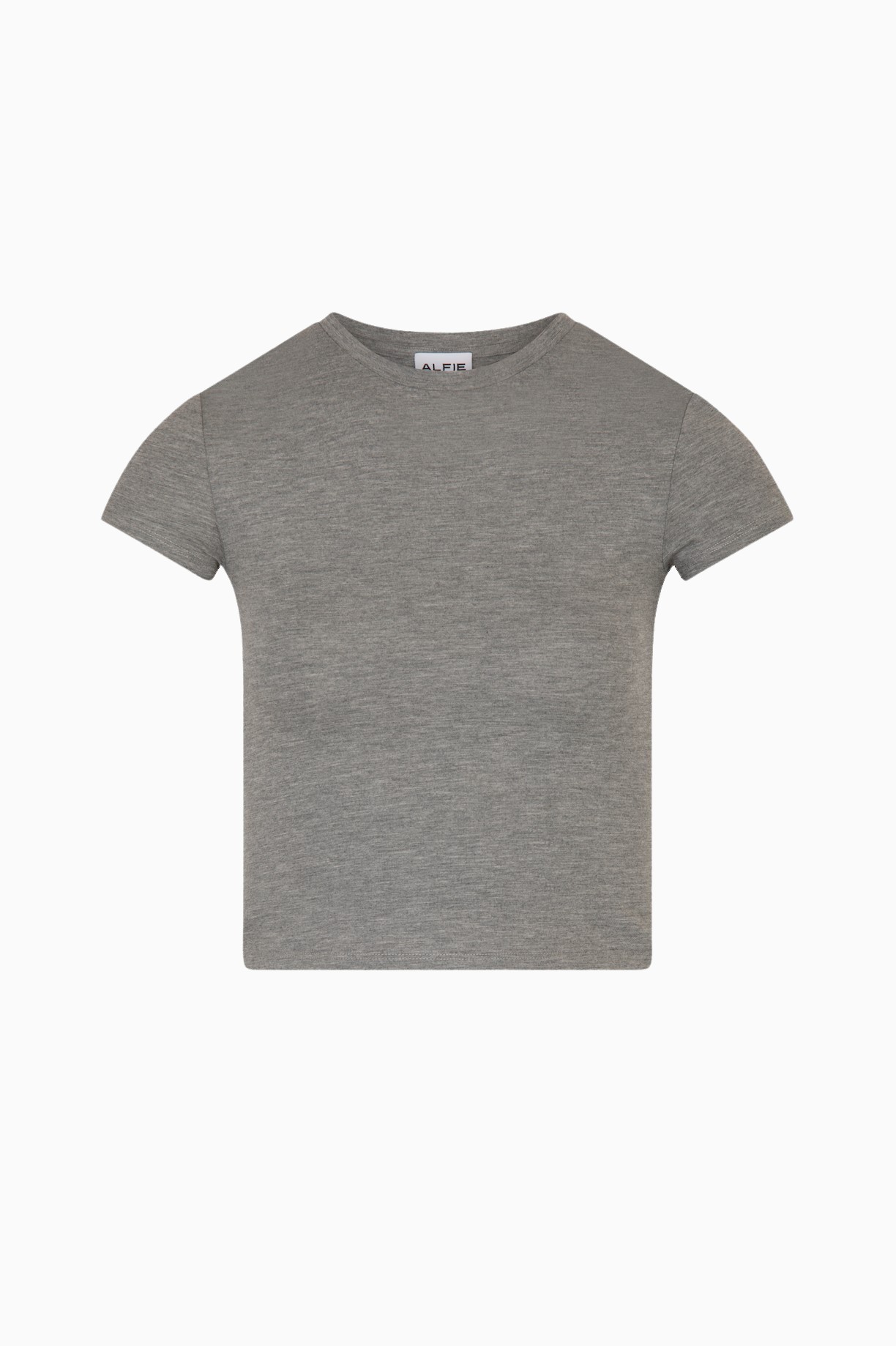 ALFIE The Crew Neck Tee in Dove Grey