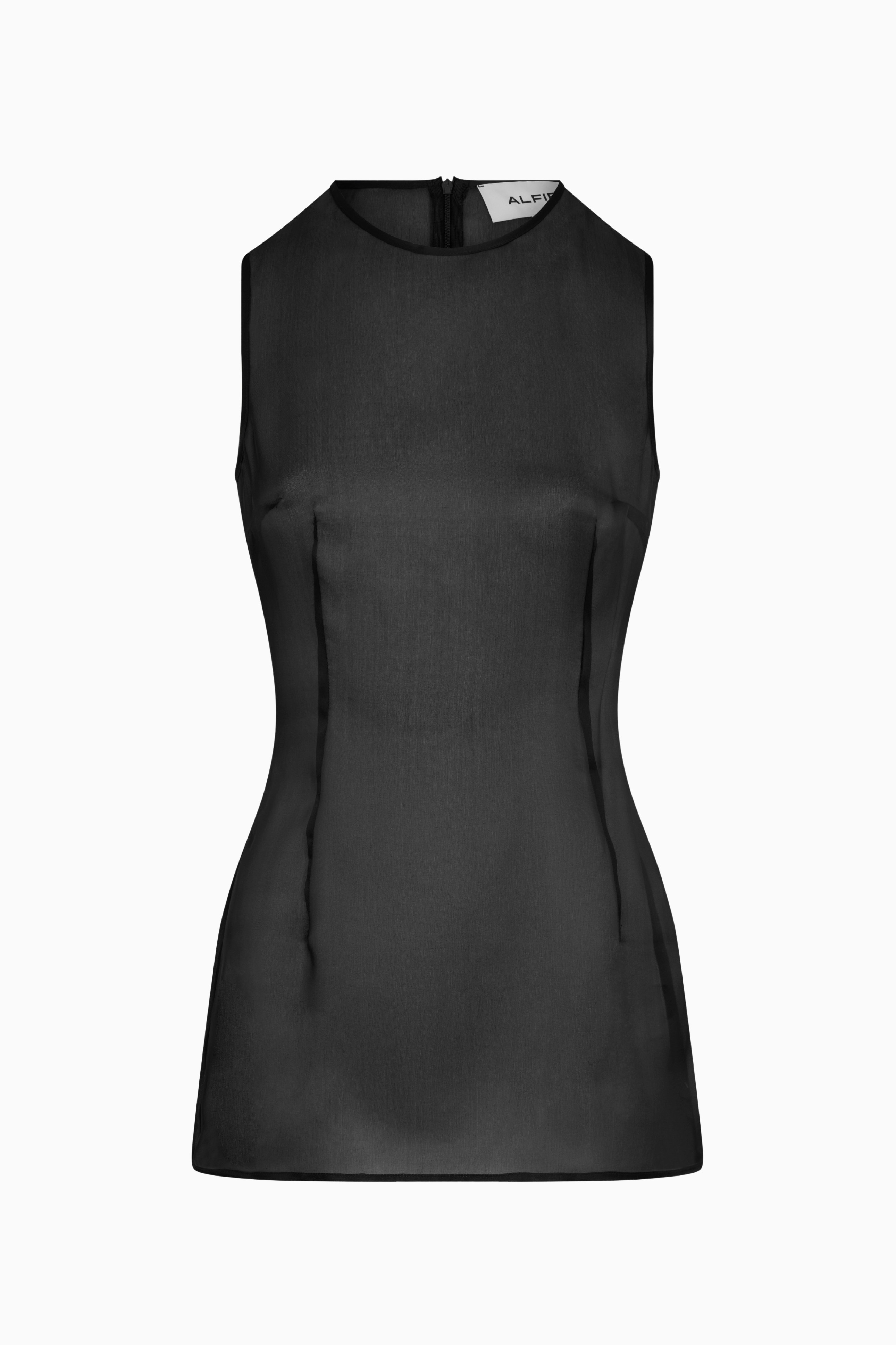ALFIE The Nori Mini Dress in Onyx