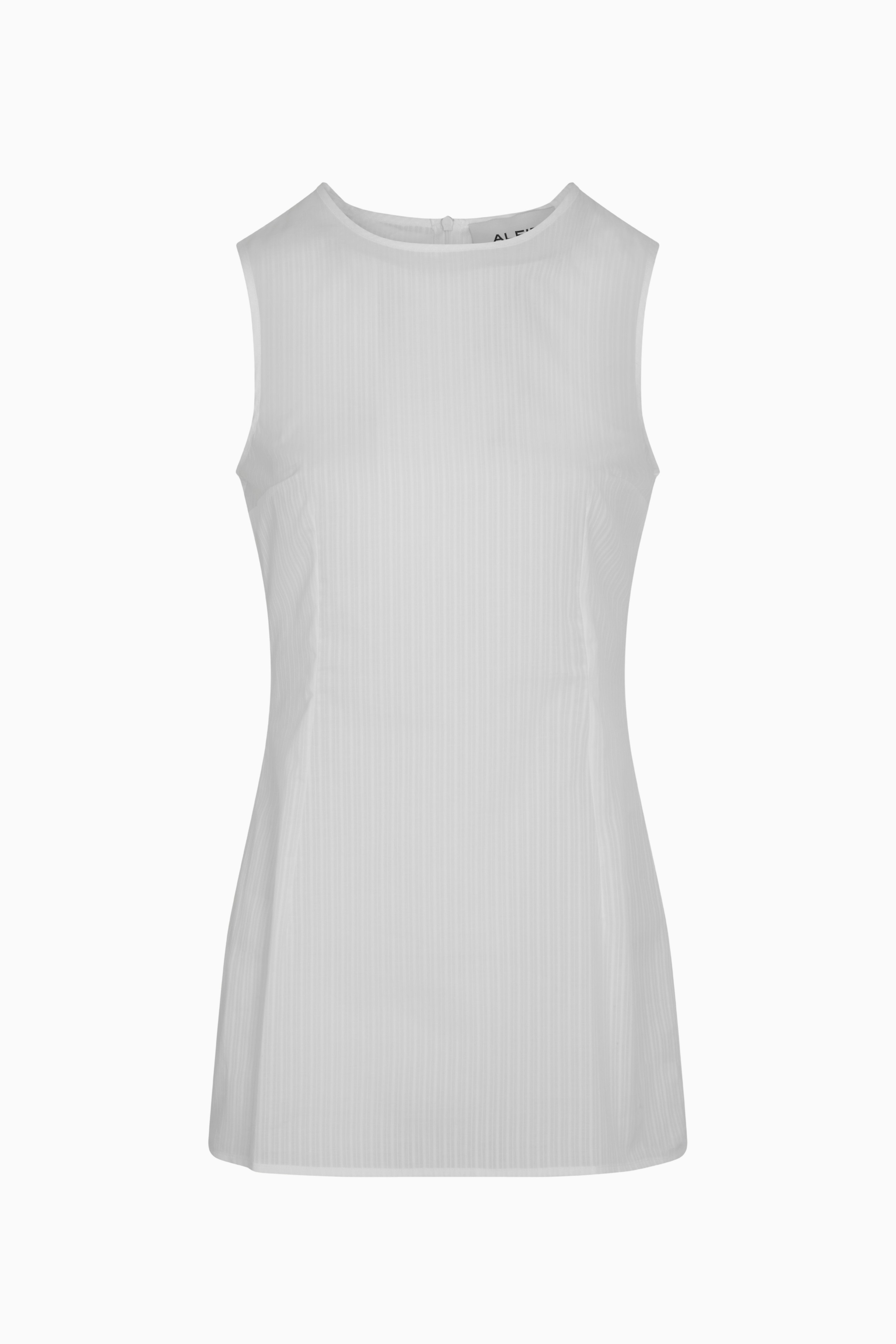 ALFIE The Nori Mini Dress in White Stripe