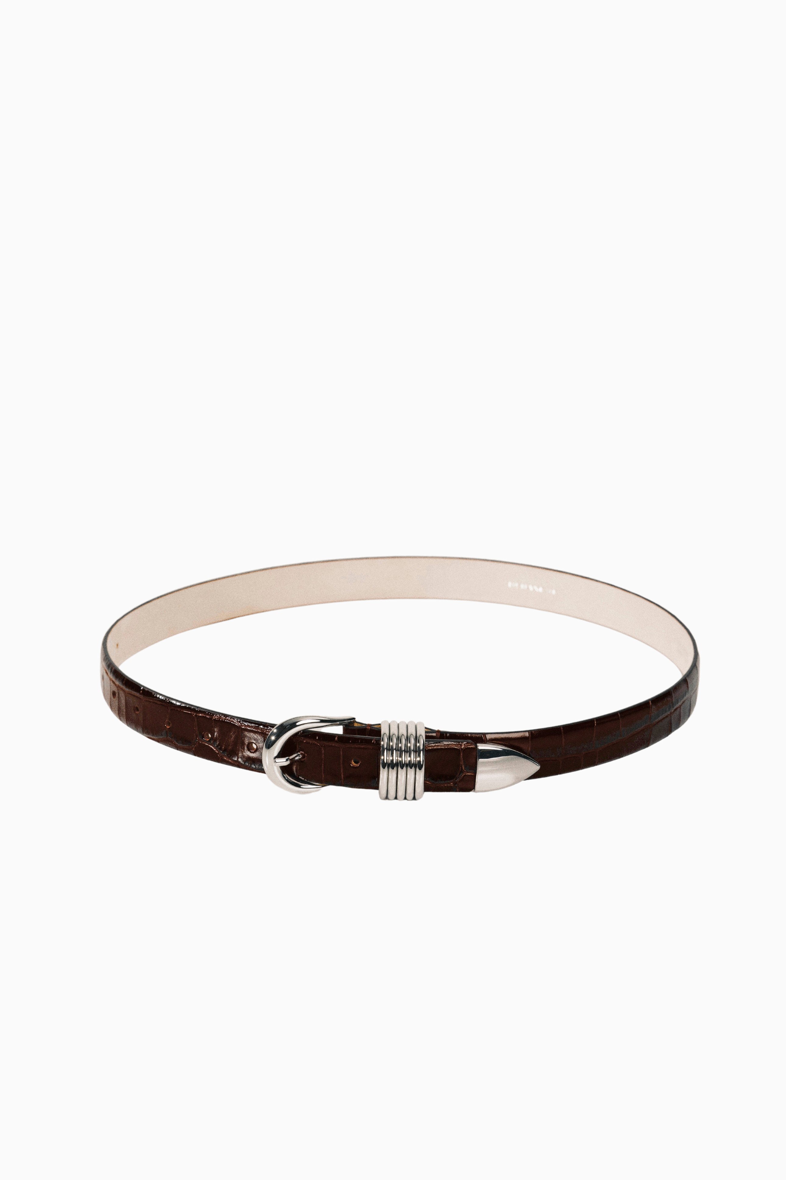 Dehanche Hollyhock Croco Belt - DOTSHOP display picture 1